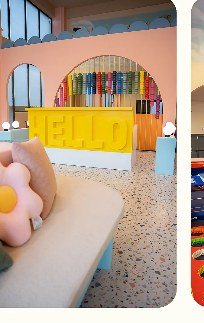 Fitmate Kids Club karÅŸÄ±lama alanÄ±
